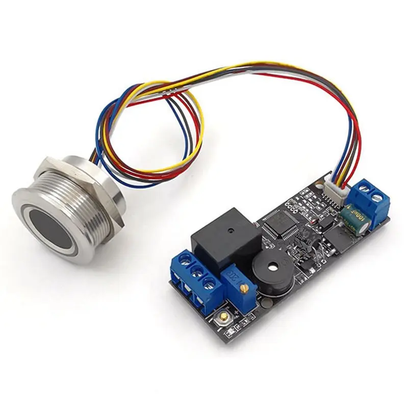 GROCE-2X KL202+R503 Fingerprint Controller Kit DC12V Low Power Consumption Fingerprint Control Board Fingerprint Module