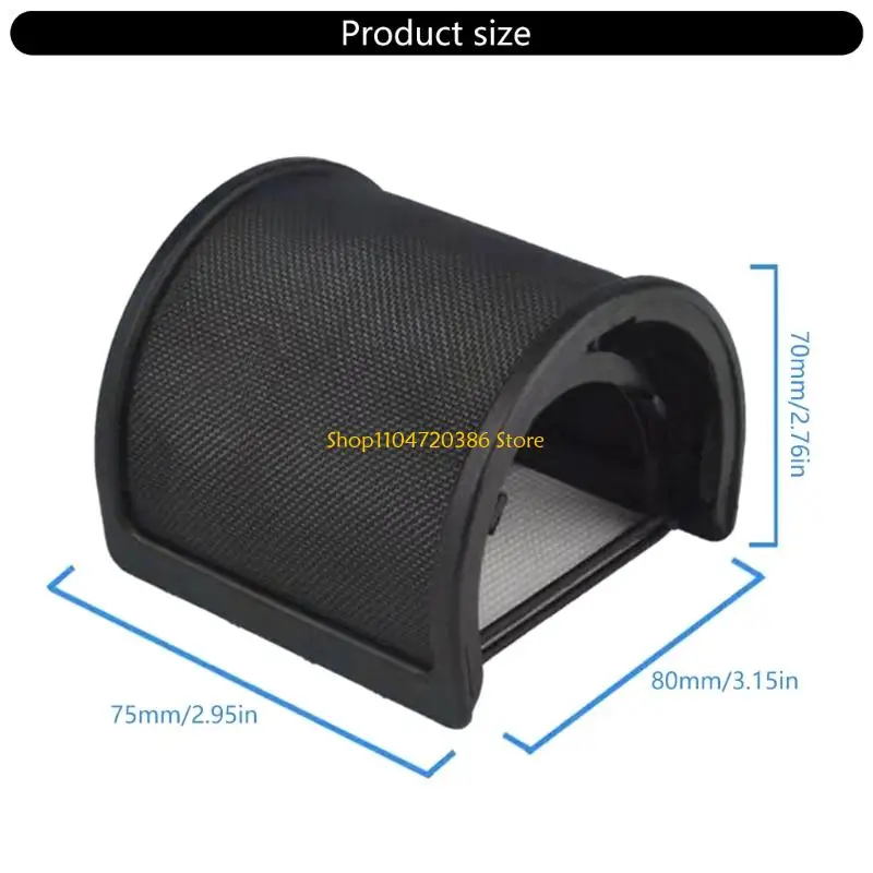 Mikrofon -Poping -Bildschirm mit Metallnetz Mikrofon knallend Windschutzscheiben