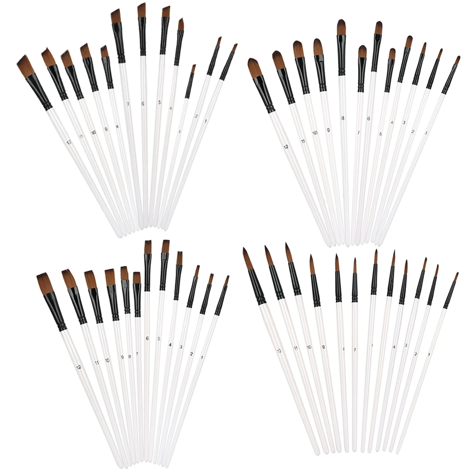 

Кисти для рисования, набор кистей для художника, ручка для рисования, различные принадлежности для рисования с деревянной ручкой для начинающих энтузиастов