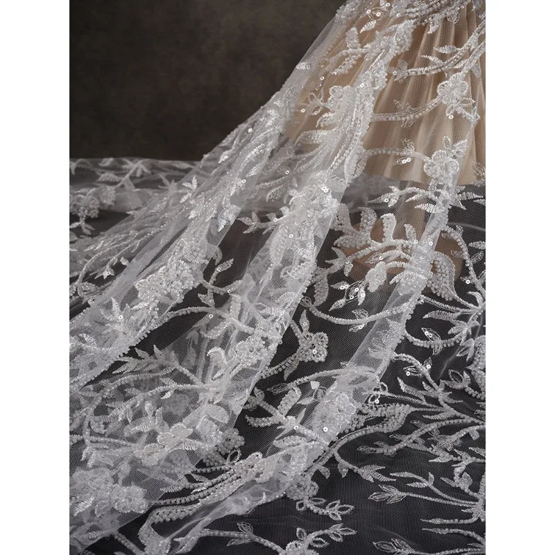 high-quality-embroidered-lace-fabric-with-sequins-large-floral-branches-for-wedding-dress-diy-sewing-trim