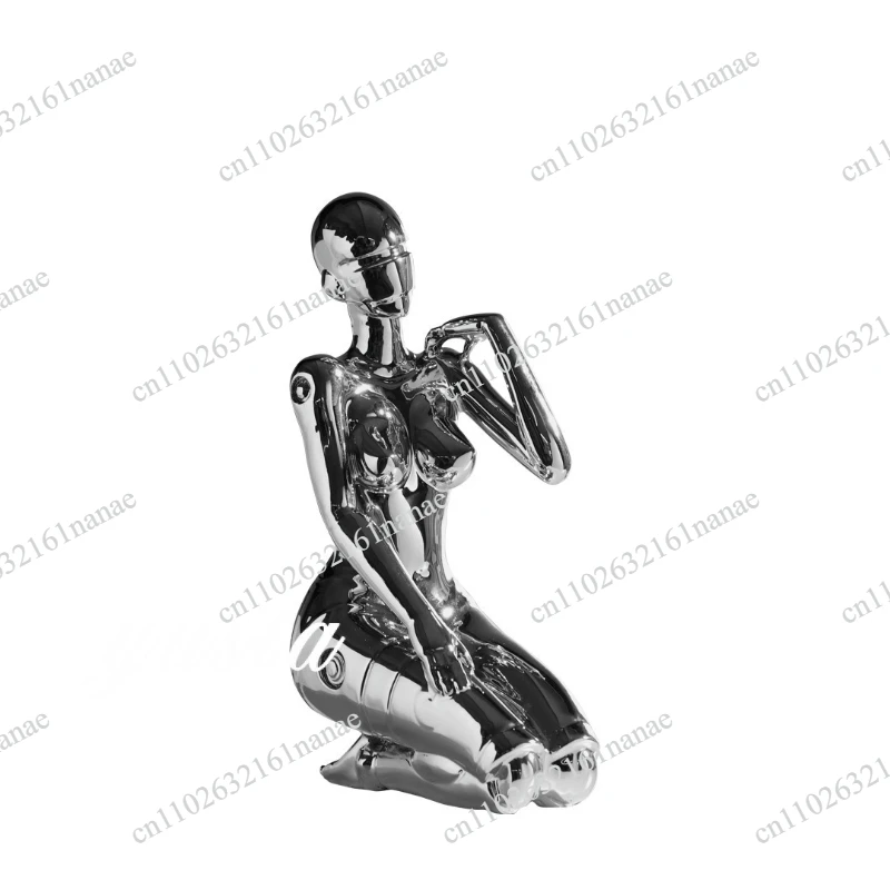Modern Technology Decorative Cabinet Decorative Machinery Figure Sculpture Desktop Decorative Entrance Jewelry