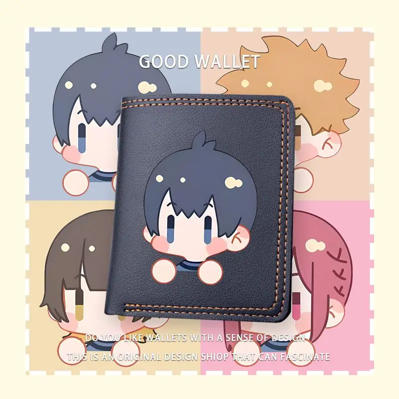 2025 Jogo Anime BLUE LOCK Cos Kunigami Rensuk Reo Mikage Chigiri Hyoma etc. Bolsa de moedas japonesa unissex com estampa versão Q Prezzie