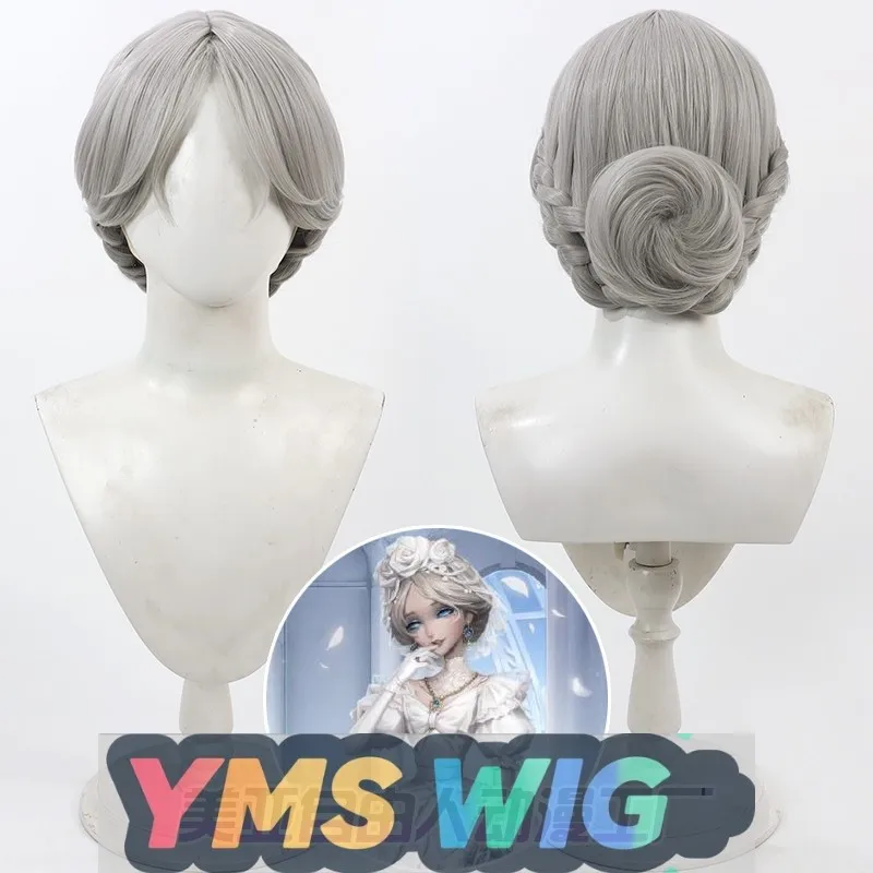 

【YMS WIG】Identity V: The Journey Series Red Lady's Обещанный день Косплей Парик Серебристо-серый Updo