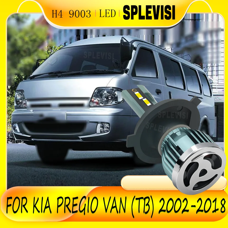 

Long-Term Use Waterproof Upgraded High Low Beam LED Headlight Bulbs For Kia Pregio Van (TB) 2002 2003 2004 2005 2006 2007-2018