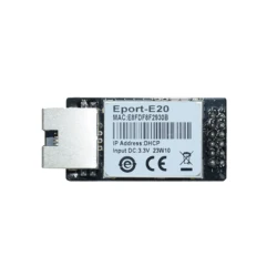 Eport-E20 네트워크 서버 포트 3.3v TTL 직렬-이더넷 임베디드 모듈 IOT 장치 지지대, DHCP TCP IP 텔넷 모드버스 TCP