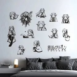 Frieren Wall Decal Anime Car Vinyl Stickers Decor Home Decoration Beyond Journey's End