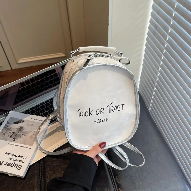 Adorable 2025 Women's Messenger Backpack, Casual Travel Gear, Lightweight and Ideal for Mobile Phones