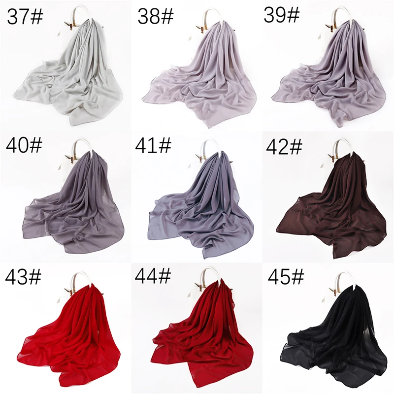 110x110CM Women Muslim Ramadan Fashion Modal Cotton Jersey Hijab Ladies High Quality Plain Soft Turban Long Africa Scarf Shawl