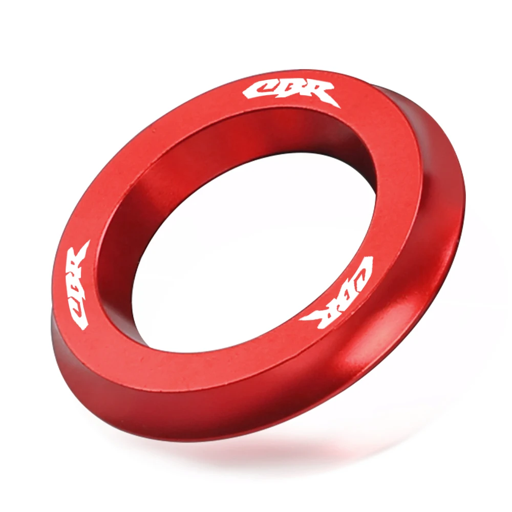 Para Honda CBR125R CBR125RR CBR150R CBR250 R RR CBR300R accesorios de motocicleta cubierta de interruptor de encendido anillo llave