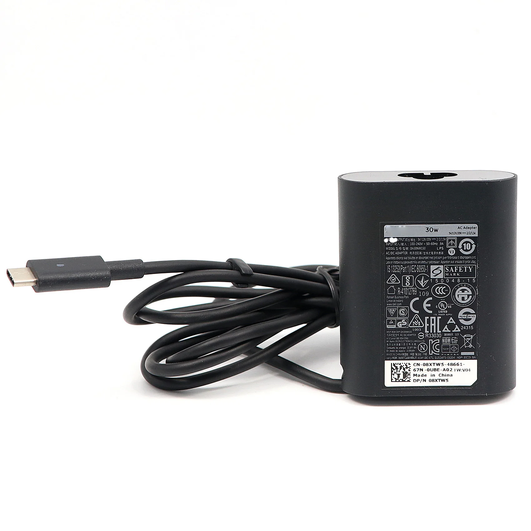 new 30w 20V 1.5A type-C PD USB AC adapter For Dell Latitude 5175 7275 7370 7380 Charger Power Supply DA30NM150 HKA30NM150