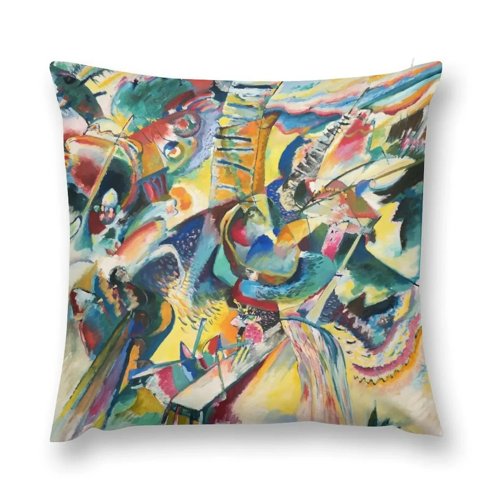 

Improvisation Gorge, Wassily Kandinsky Throw Pillow Luxury Sofa Cushions New year autumn pillowcase pillow