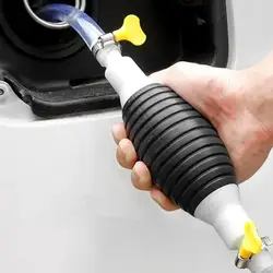 Manual Gas Oil Pump With 2-meter Car Fuel Liquid Gasoline Suction Device Universal For Trucks Car Oil Pump Pipe