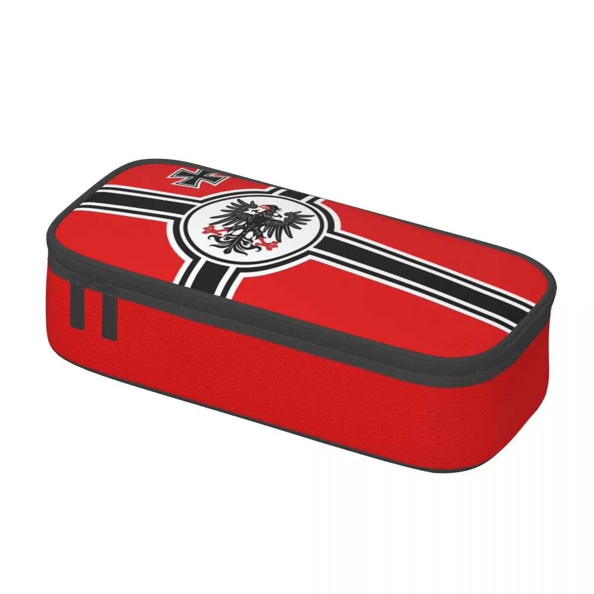 Custom German DK Reich Empire Of Flag Cute Pencil Cases Boys Gilrs Large Storage Germany Proud Pencil Pouch Students Stationery