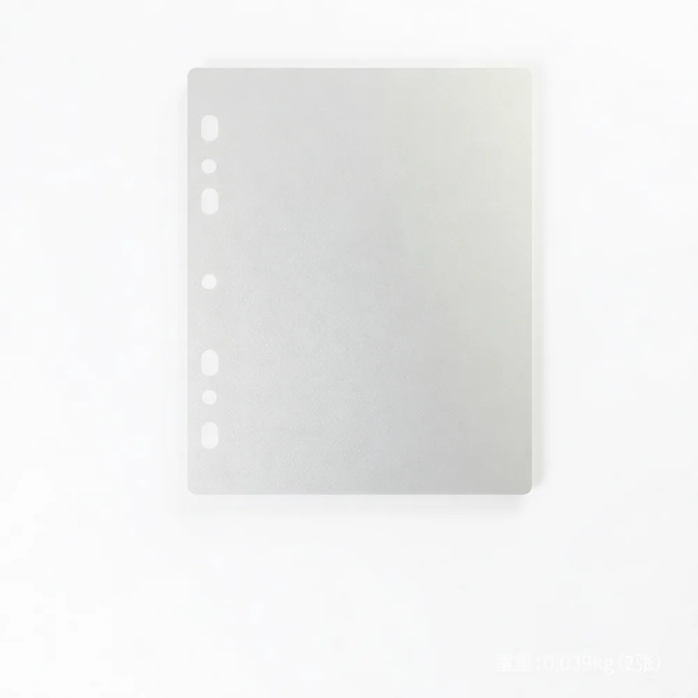 Matte Plastic Loose Leaf Index Sheets Dividers For A4 B5 A5 A6 A7 Ring Binder Planner Notebook Office Stationery Supplies