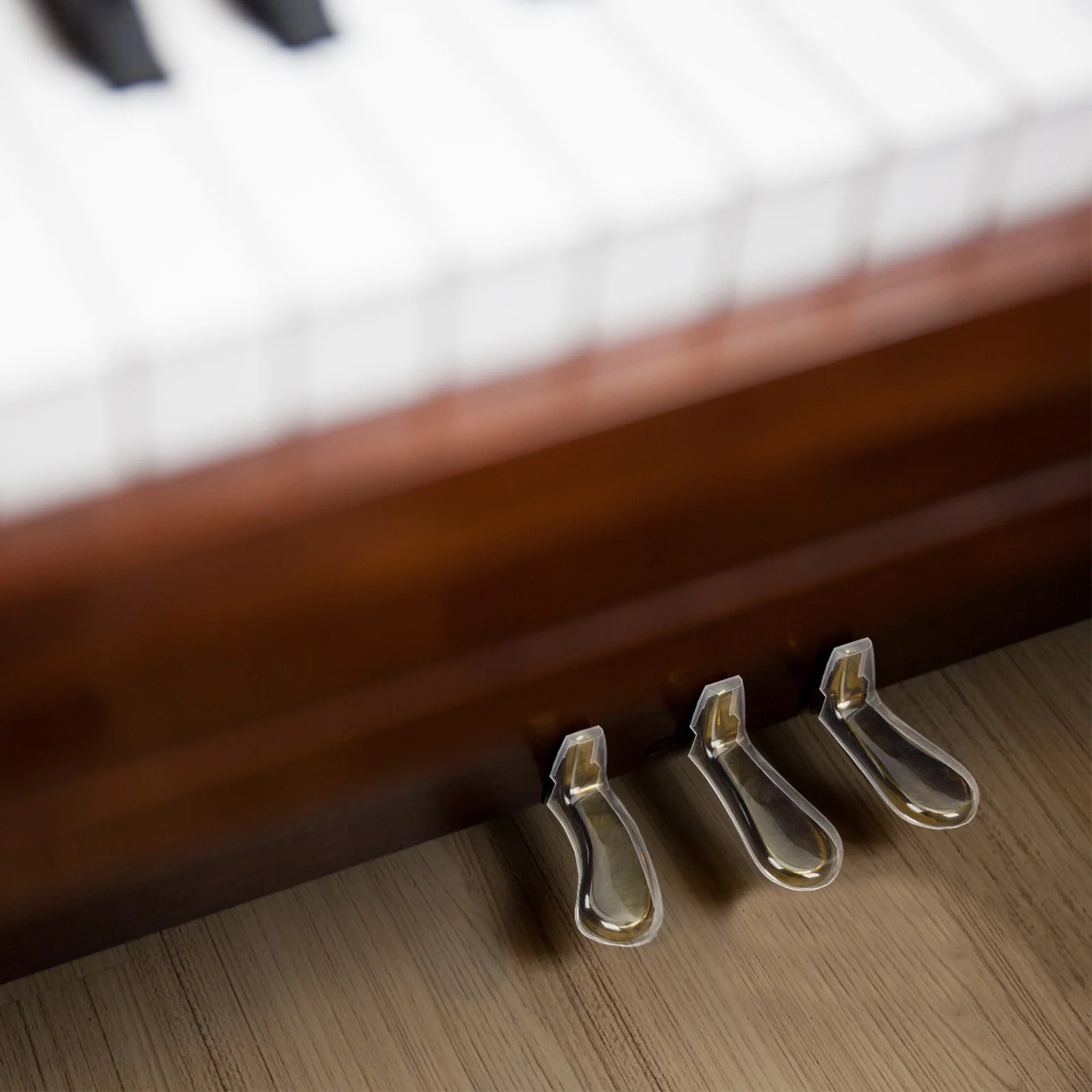 

6 Pcs for Piano Pedal Sustain Foot Pad Protectors Cover Pedals Pads Plastic Sleeves