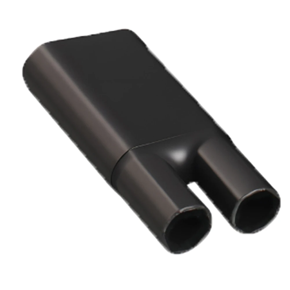 Long Lasting Waterproof Cable Cover Heat Shrink Black 1KV Heat Shrink Boot Medium Wall Thickness For Cable Joints