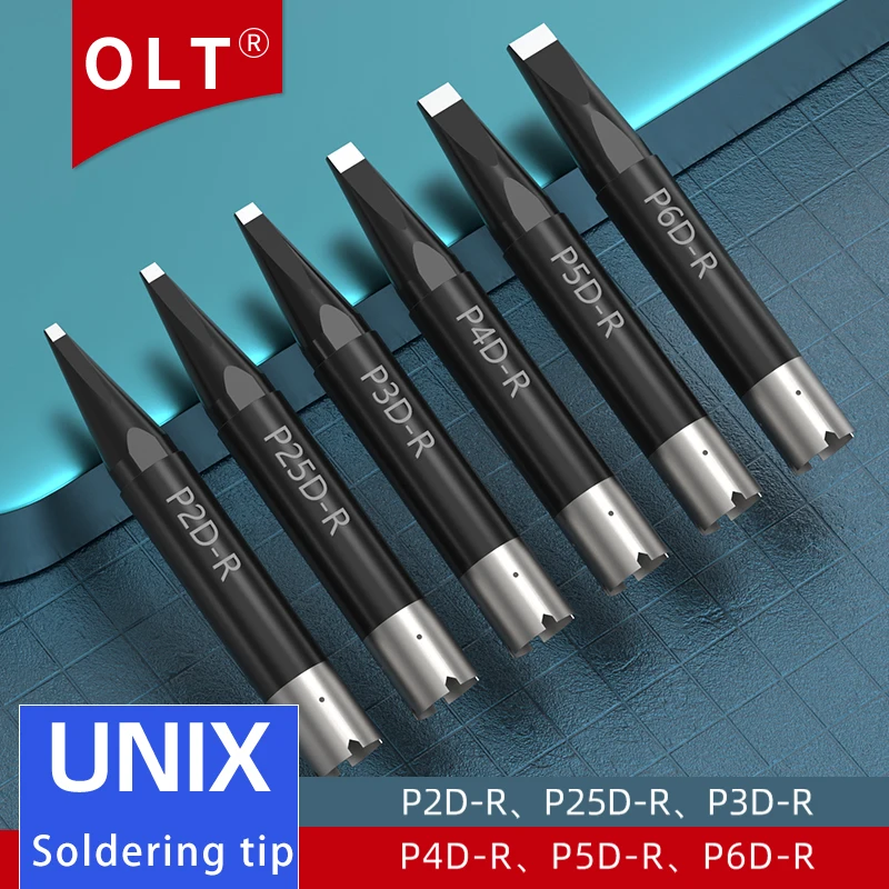 For Unix Soldering Robot Automatic Welding Equipment P2D-R P25D-R P3D-R P4D-R P5D-R P6D-R Soldering Iron Tip  Series
