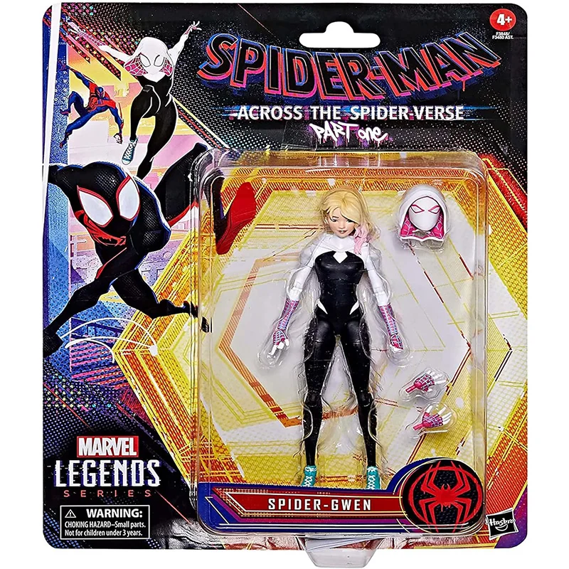 Highly Detailed Marvel Legends Spider-Gwen Action Figure for Kids Toy Gift