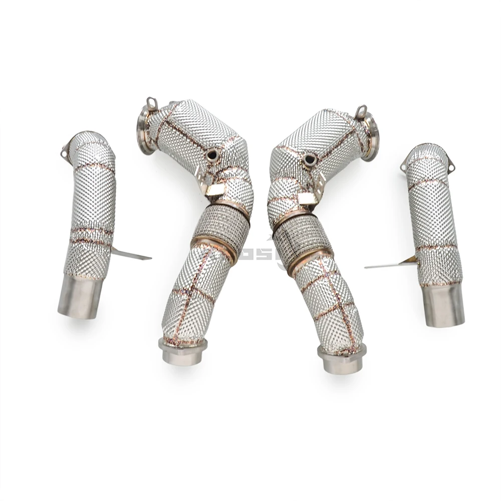 

Suitable for BMW M650i M750i G12 G13 4.4T 2017-2022 Heat Shield Downpipe Exhaust Pipe High Performance Stainless Steel Downpipe