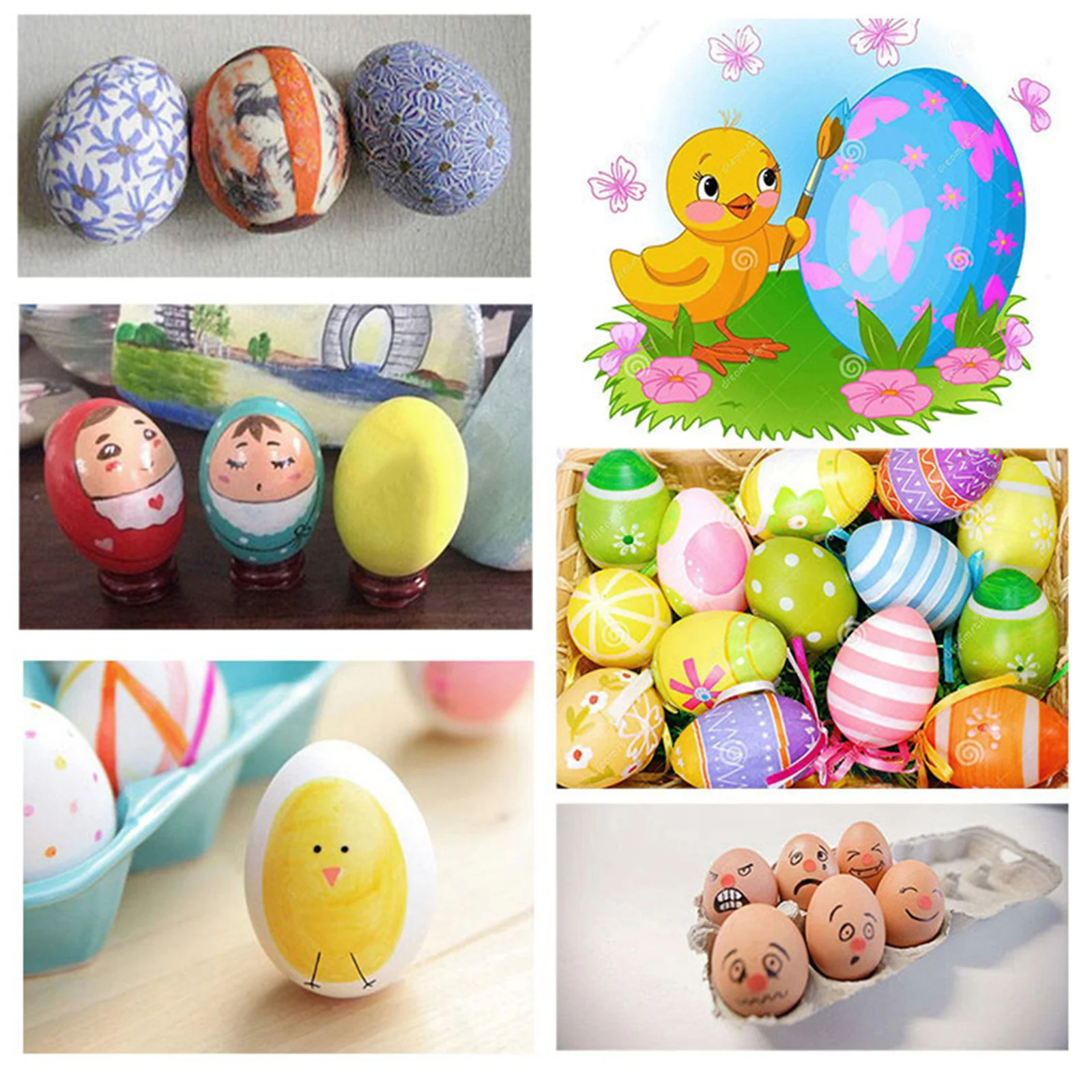 

12pcs Wooden Eggs Natural Wood Lifelike Simulation For Kids Diy Painting Graffiti Craft Gift Montessori Educational