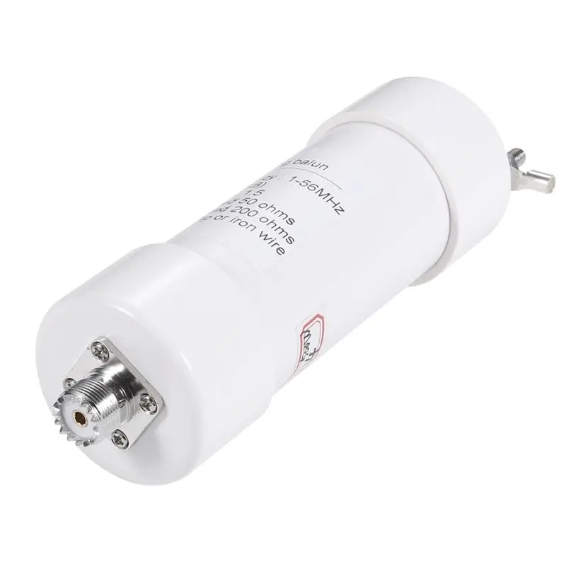 A29F-1:4 500W Balun Antenna 1-56Mhz Input 50Ω To Output 200Ω For Shortwave SSB AM FM Dipole/Windom Antenna