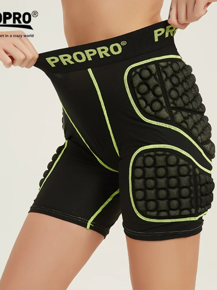 PROPRO نسخة مطورة جديدة منصات الركبة التزلج منصات الورك التزلج في الهواء الطلق واقية والعتاد قابل للتعديل التزلج حامي الورك مبطن السراويل