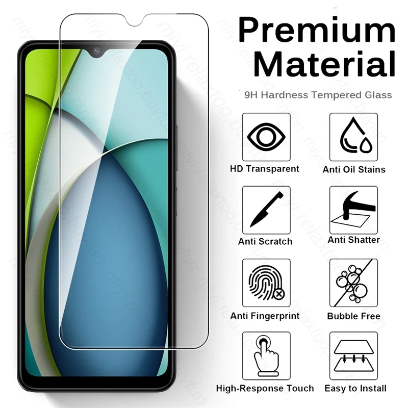 2PCS 19D Tempered Glass Case for Redmi A3x 4G Protect Glass on Xiaomi RedmiA3x Redmy Readmi A3 A 3 x 3x 4G Screen Protector Film