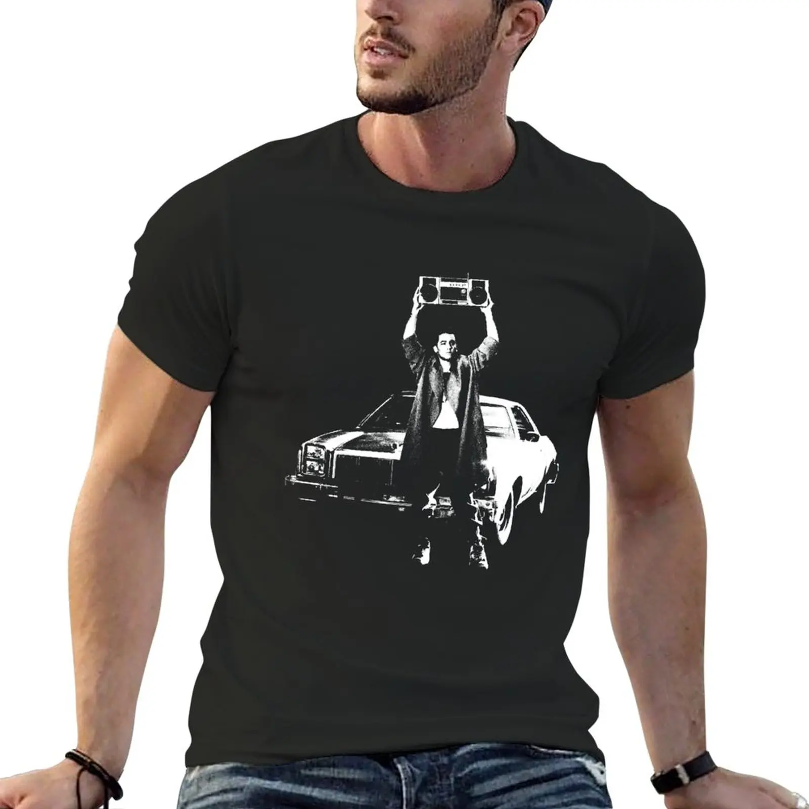 New Say Anything - The White Stencil T-Shirt T-Shirt anime t shirt man funny t shirts hippie clothes mens vintage t shirts