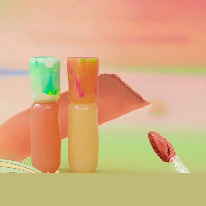 Velvet Matte Lip Cream Spring Summer Brightening Shades, Hydrating Soft Matte Lip Glaze,Natural Long-Lasting Glow Lipstick