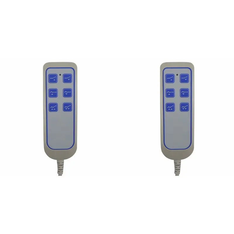 

Premium-2X SK-04 Lift Chair Hand Controller IP66 Lifting Bed Remote Control Electric Push Rod Controller With 8 Pin 9 Core Plug