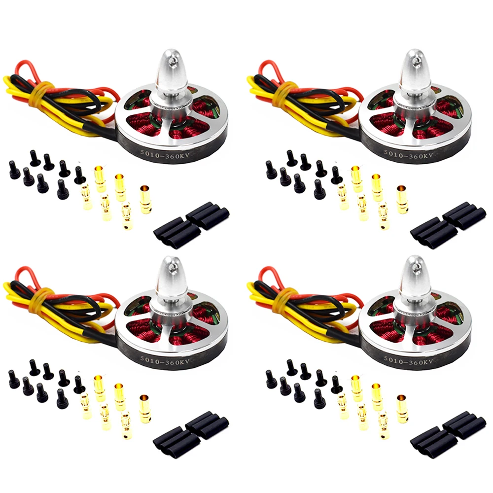 

4PCS/lot High quality Mitoot 5010 360KV/750KV High Torque Brushless Motors For Rc Four-axis six-axis multi-rotor aircraft