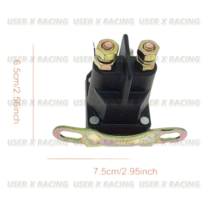 USERX Universal motorcycle relay solenoid valve For ATV Polaris Ranger Sportsman 2410437 4011072 4011251 4011334 4012358 3085521