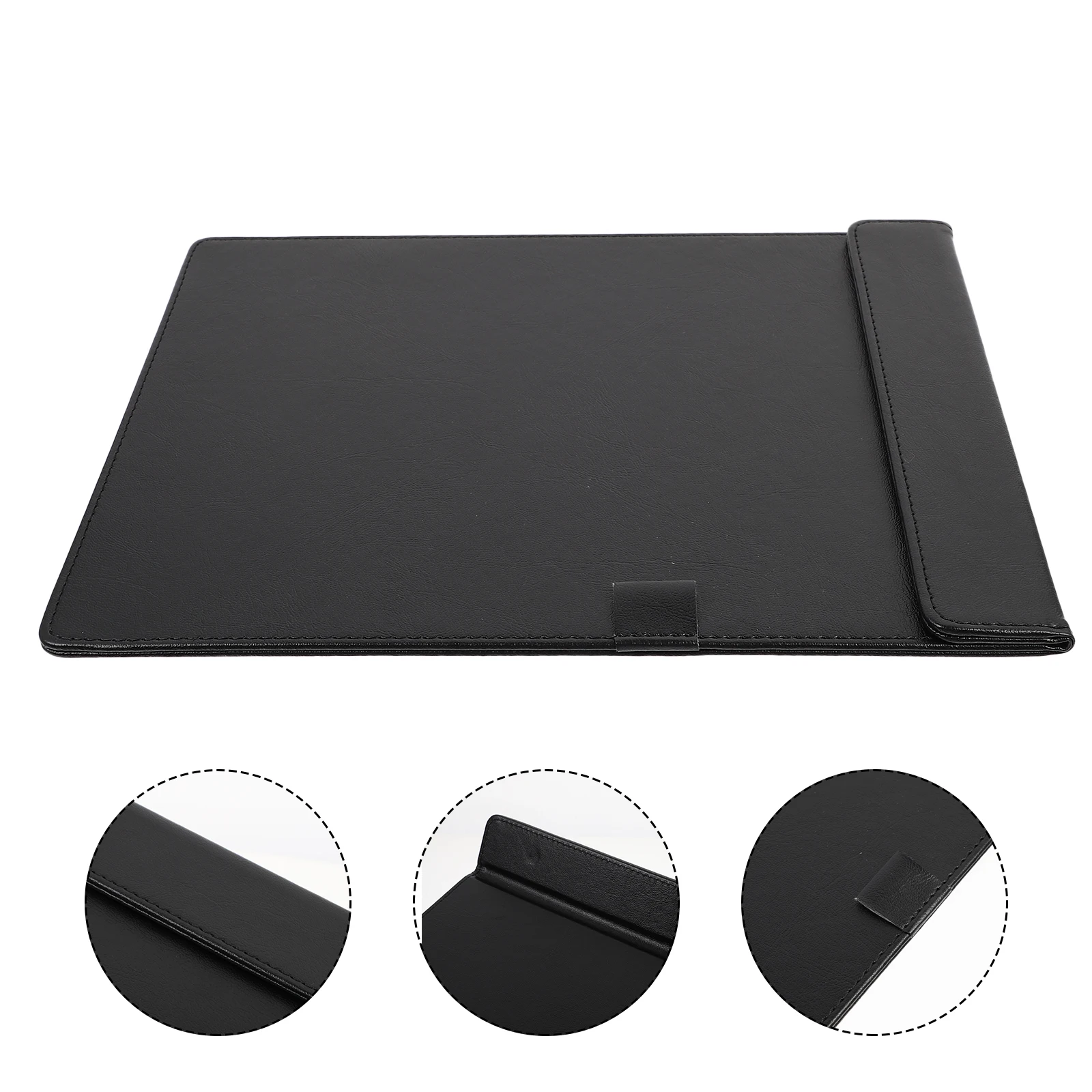 

A4 Clipboard Document Folder PU Material Reusable File Holder Drawing Pad ganizer Folder Clip Practical Use