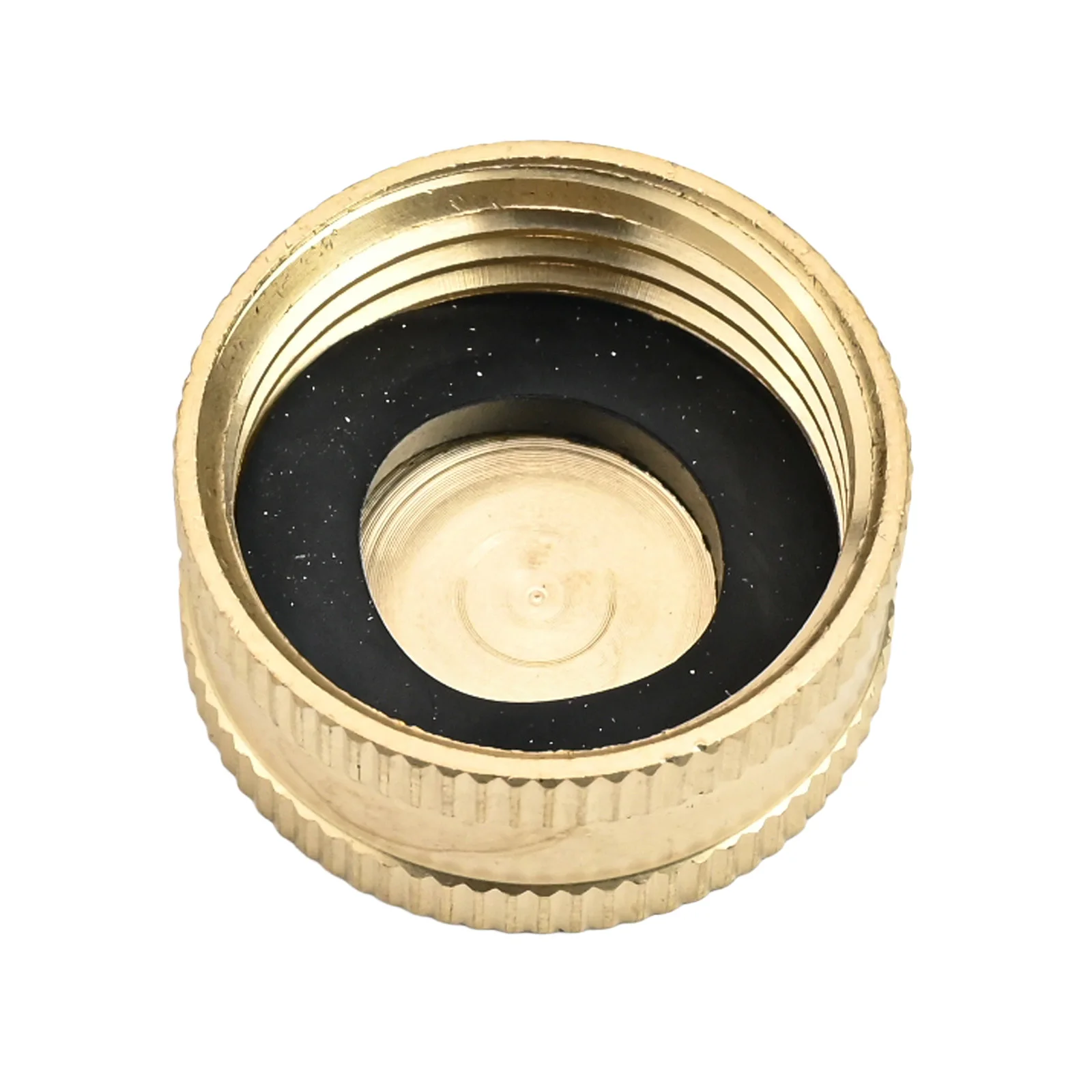 3/4 Inch Brass Garden Hose End Cap Pack of 4 Built for Long Term Outdoor Exposure and Consistent Performance in All Seasons