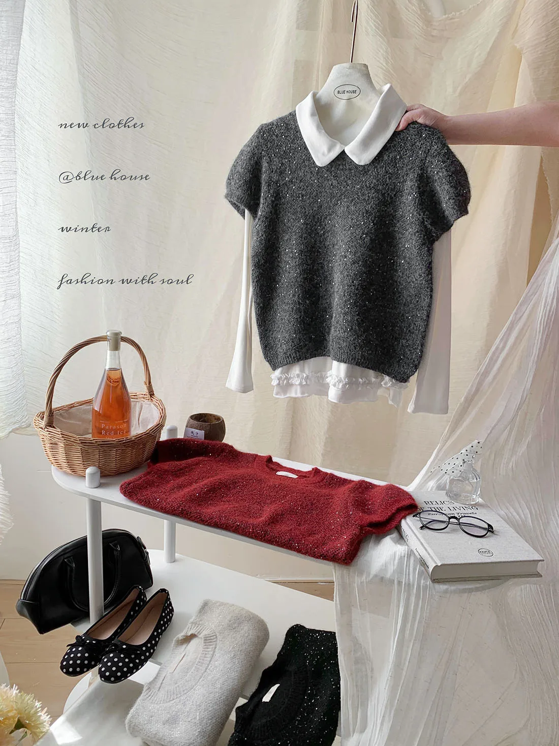 

Весенний вязаный свитер-болеро для женщин, мягкий, удобный, универсальный, повседневный, с круглым вырезом