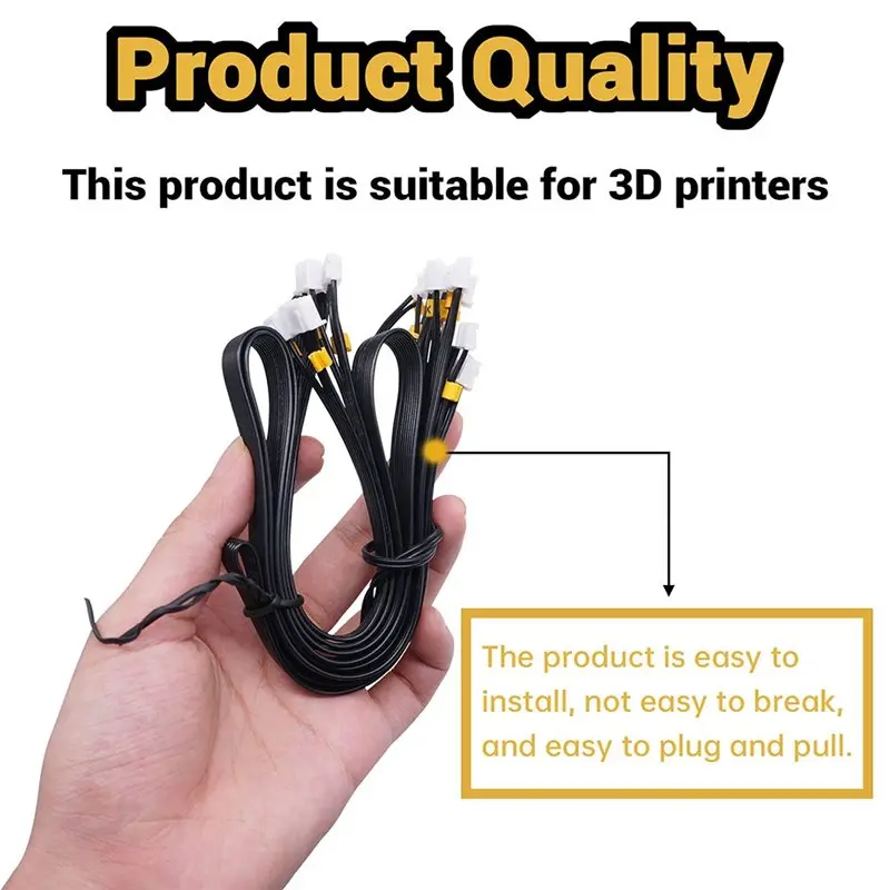 A13E-X/Y/Z Axis Limit Switch Extension Cable With 3Pcs For Ender 3 For Ender 5/CR10 S/S4/S5 Axis Motor