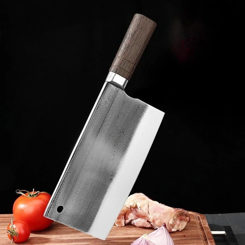 

Иго китайский тесак из углеродистой стали, старомодный ручной кованый тесак для мяса, высококачественный кухонный нож для шеф-повара и домашнего использования H