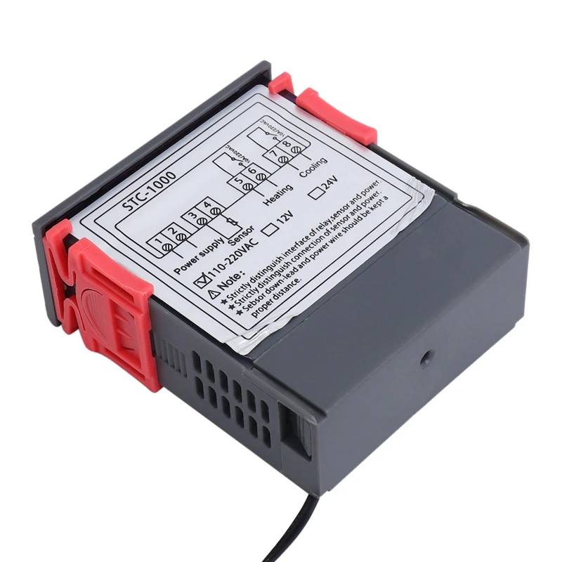 Top Deals 2X 220V/STC-/1000 Digital Temperature Controller Thermostat With NTC