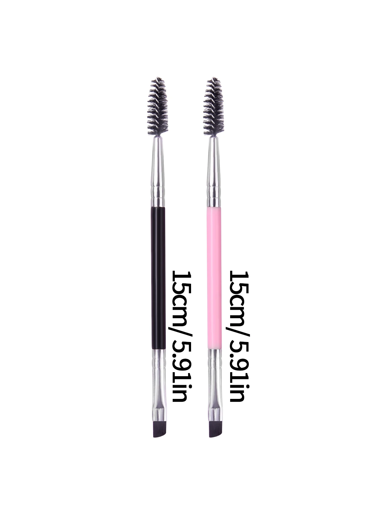6 pinceaux doux à double pointe pour sourcils, pinceaux pour eye-liner, pinceaux de précision, pinceaux de maquillage portables multifonctionnels, outils de maquillage pour les yeux
