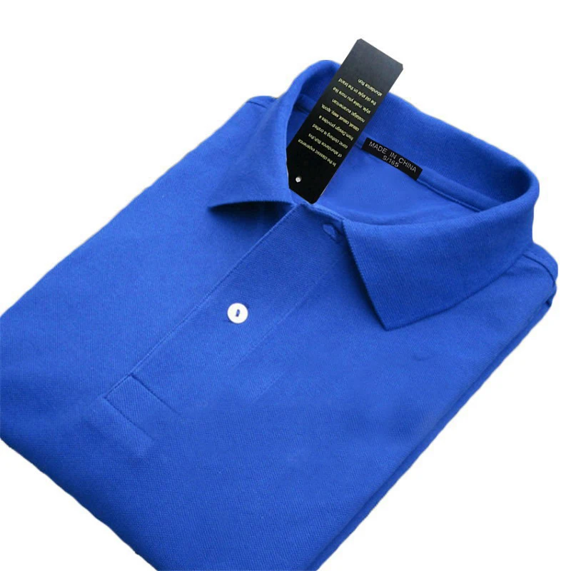 100% Cotton High Quality Summer Brand Tops & Tees Mens Polos Shirts Short Sleeve Lapel T-Shirts Male Oversize Polos Homme XS-5XL