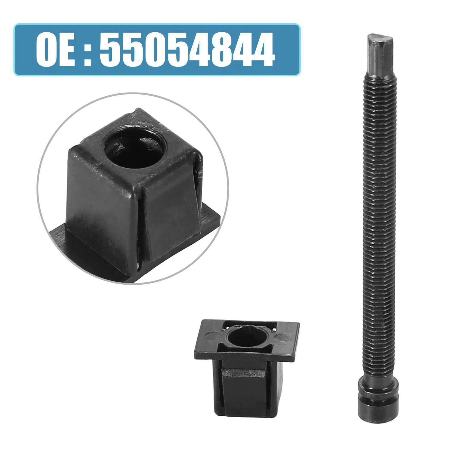 

T47C_2Set Car Lamp Headlight Adjusting Screw Crown Set Left or Right Side for Jeep Wrangler YJ 1987-1995 Replaces 55054844