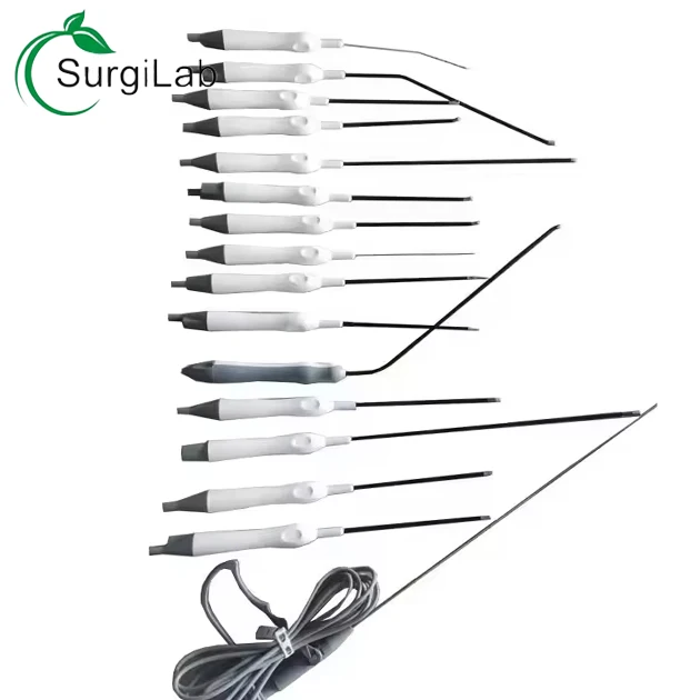 Rf Ent Plasma Surgery Electrode Rf Bipolar Ablation Wand for Ent Tonsil Surgery