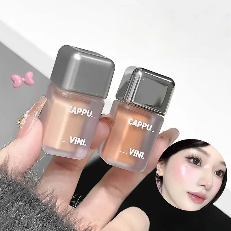 Cappvini Vitality Color Liquid Blush Hydraterende Waterige Zijdezachte Blush Rouge Verheldert het gezicht