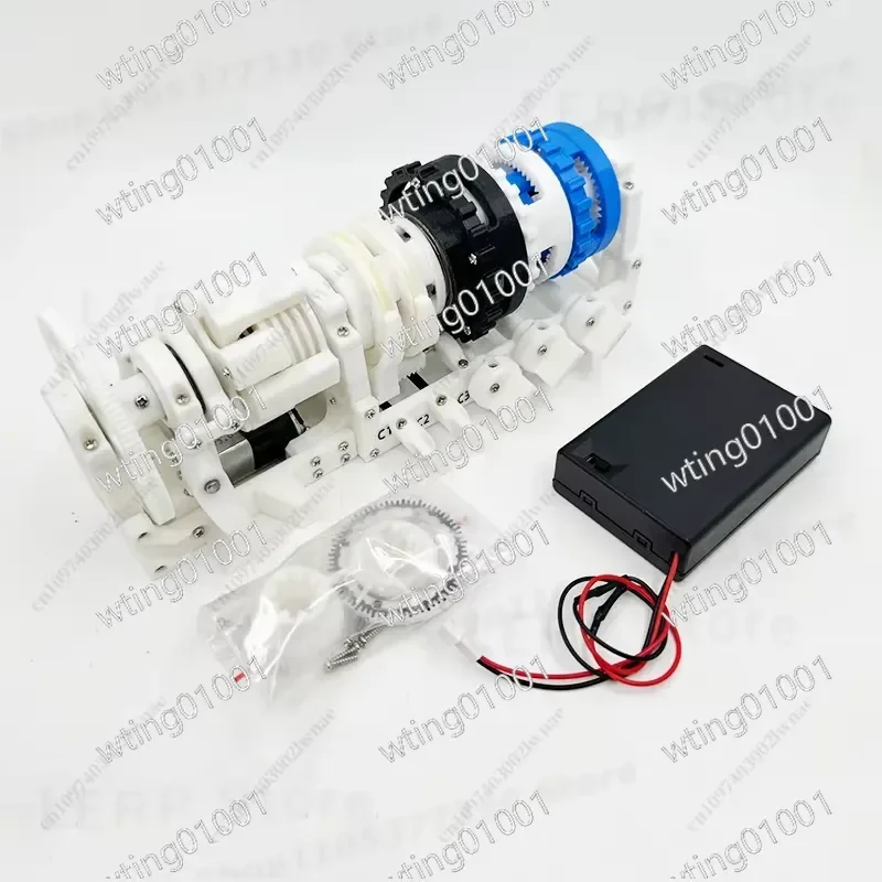 for Car 6AT Planetary Gear Set Model with Multi-disc Clutch 3D Printed Educational Display 6 Forward Reverse Gears Assembly