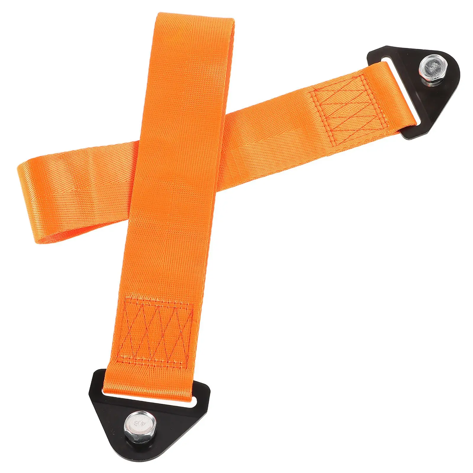 

2 Pcs Tow Rope Car Strap Traction Belt Pull Personality Trailer Plastic Nylon Towing