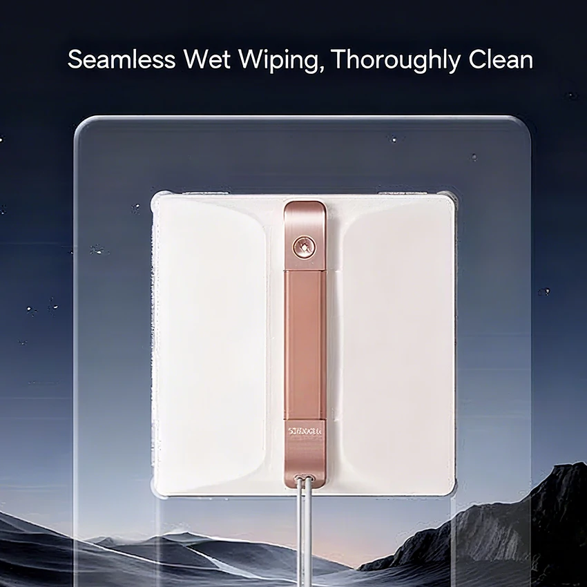 

New Arrival Tuya WiFi Smart Window Cleaning Robot Home Automation Product Dual Water Tank Auto Water Spray For Hotel Outdoor Use