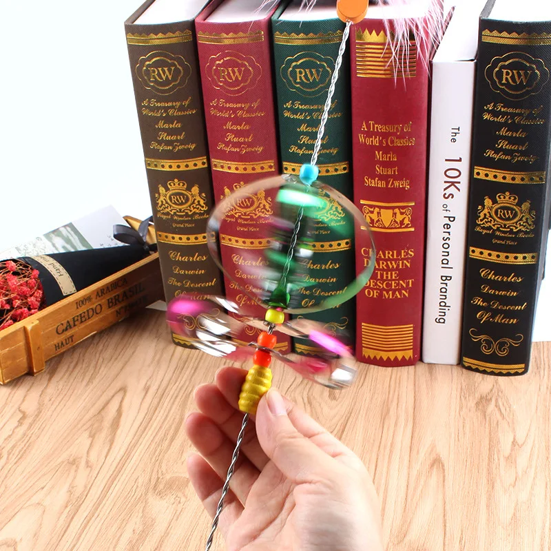 Fun And Interesting Happy Spin Dazzling Fun Children's Educational Traditional Nostalgic Toys Colorful Windmills Children's Toys