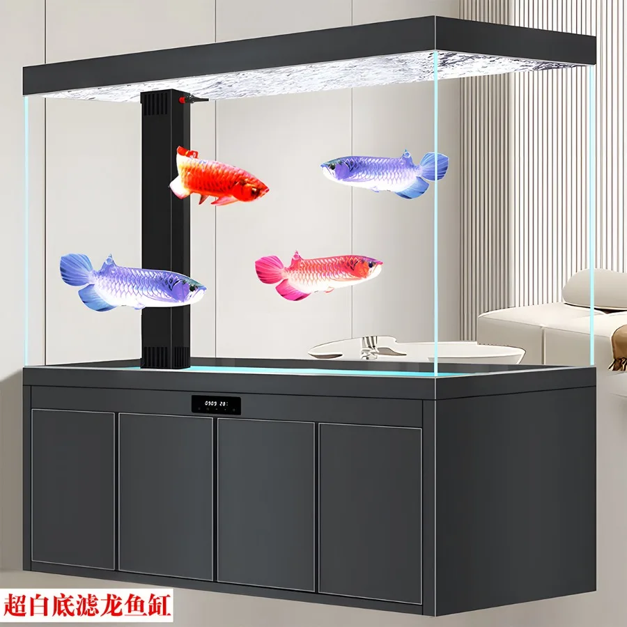 Pressure-resistant Aquariu Energy-efficient Crystal Reception Desks Smart Integrated Cylinder Ffice Furniture Военное ДелоLJ40
