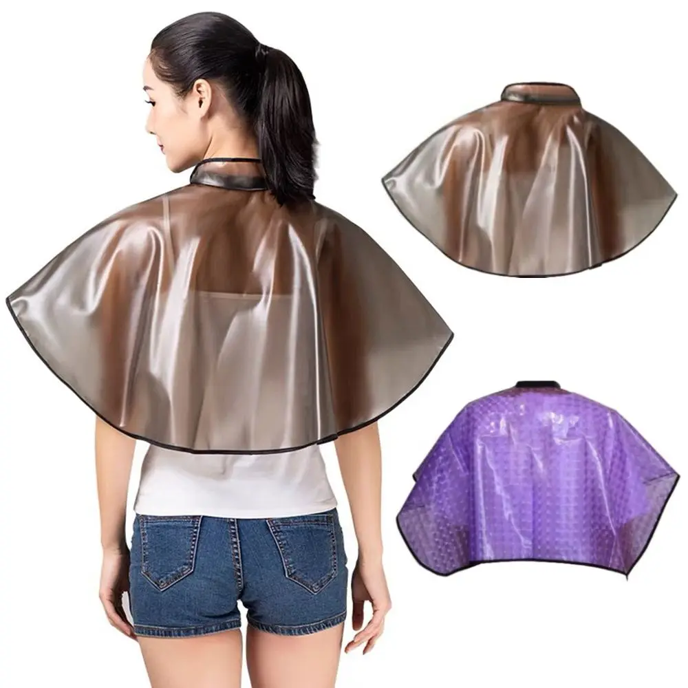 Delantal impermeable para teñir el cabello, accesorio profesional Unisex, champú