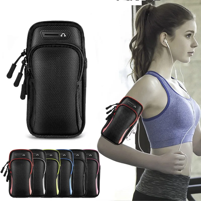 

Outdoor Sports Mobile Phone Arm Bag Waterproof Running Arm Bag Men's and Women's Fitness Cycling Arm Bag